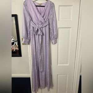 PinkBlush Maternity Lavender Maxi Dress